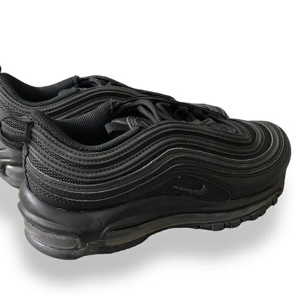 New Nike Womens Air Max 97 Triple Black Shoes Sneakers DH8016-002 size 6 - Picture 5 of 7